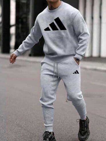 Sweatshirts: Set, 2XL, L, M, Puma, color - Black, Cotton — 2