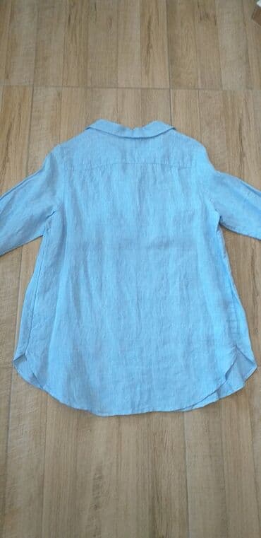 parka scotch and soda: M (EU 38), Flax, Single-colored, color - Light blue — 9