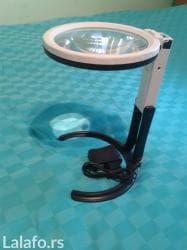 slika kuće: Velika Stona Lupa Sa10 LED Svetala Nova. Podesiva Po Visini i Pod — 5