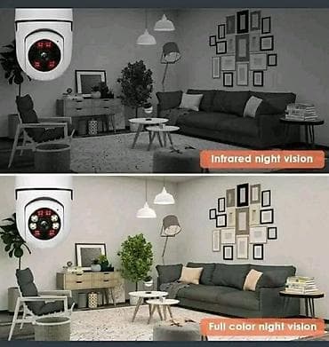 Wi‑Fi panoramska sigurnosna kamera u obliku sijalice - Jednostavna