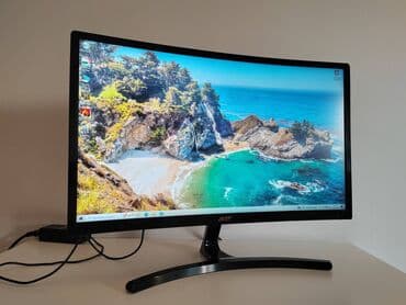 povezivanje ugradne rerne i ploce: Acer Zakrivljen Monitor Nitro 144Hz Acer zakrivljen monitor ED242QR — 1