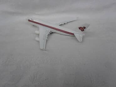 dodaci za šator: Avion H-T Boing 747 400,16 cm, metalni, malo oštećeno z.levo krilce — 3