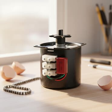 kotilice za pse: Sinhroni Motor za Inkubatore na Lanac 2,6 RPM 14W - Model: 60KTIZ — 1