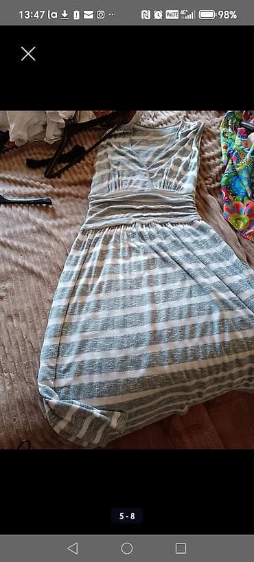 bele tn patike: Vogeli Lot haljina – 4 komada - Zelena elegantna haljina: midi — 4