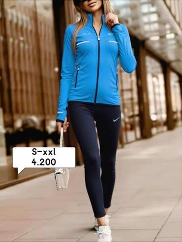Sweatsuit Sets: Nike, S, Single-colored, color - Light blue — 2