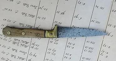 nove starke duboke: Antique Pruski/Nemački nož 📌 Opis: Na prodaju je starinski antikni — 4