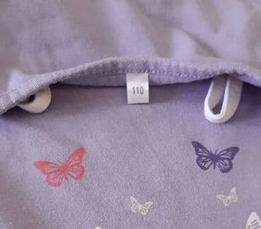 lagane letnje haljine: Dečija haljinica – veličina 110 (oko 5 godina) - Boja: svetlo — 2