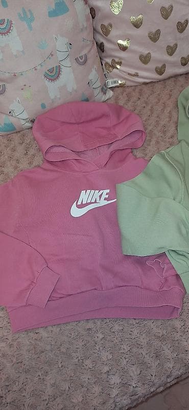 hodalice za bebe da ili ne: Crop nike duksevi za devojcice, 146-156 visina — 7