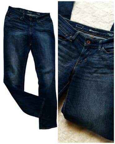 lanene pantalone lidl: Prelepe Levi's L farke sa puno elastina, samo pribane, nove. Struk — 1