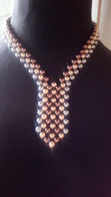 kutija za nakit za devojcice: Pearl necklace, Material: Beads — 3