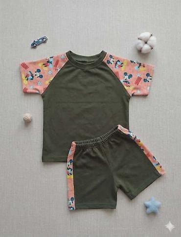 zara suknje mini: Dečiji letnji komplet za decake majica i šorc. - Dvodelni komplet za — 4