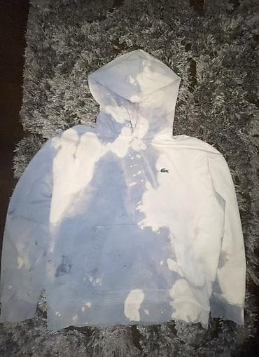 Lacoste L!VE unisex dukserica s kapuljačom, veličina L. Model sa