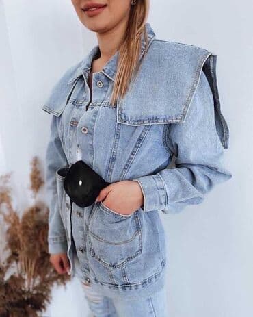 zara teksas jakne: Teksas jakna sa torbicom 2700 — 2