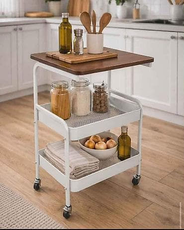 drvene decije kuhinje: Stočić 4500 din Dimenzije: 30 x 42 x 77cm – kompaktna i pogodna za — 1