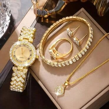 win win satic smartic: Set: Earrings, Bracelet, Necklace, Material: Stainless steel — 3
