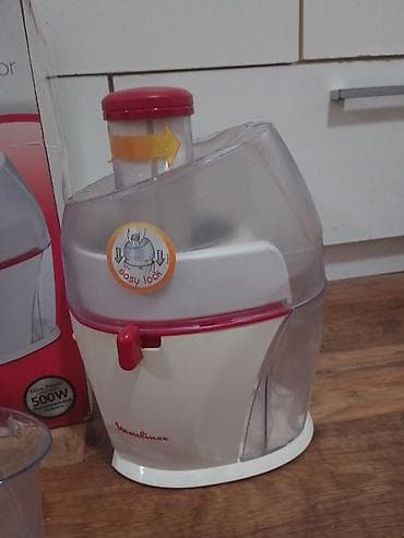 mini aparat za vafle: Moulinex Juice Extractor – sokovnik 500 W je potpuno ispravan,u dobrom — 4