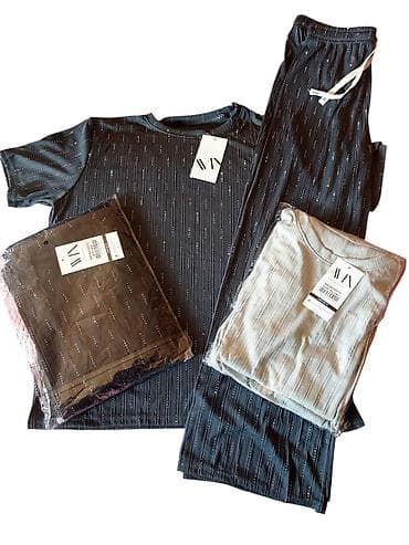 lakovane pantalone: Ženski komplet – majica i pantalone - Udoban dvodelni set za svaki — 2