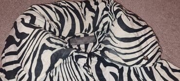 zebra tunika: Zara, S (EU 36), Leopard, krokodil, zebra, Bez postave — 4