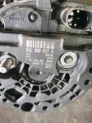alternator cena: ALTERNATOR A3, GOLF 6. 06-13. 03C903023A | alternator, a3, golf 6 — 4