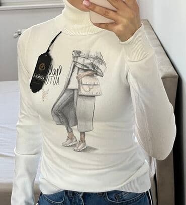 bele patike: S (EU 36), Pamuk, bоја - Bela — 1