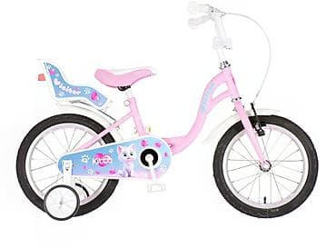 kozne helanke za punije: Bicikl kids Visitor Kitty 16" 9" V-brake, kontra, 105–125 cm (16") – — 1
