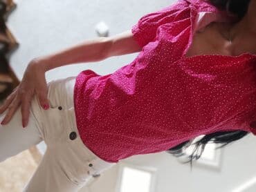 Zara, S (EU 36), Floral, color - Pink