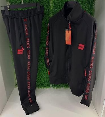 xl marka: Trenerka Hugo Boss, bоја - Crna — 6