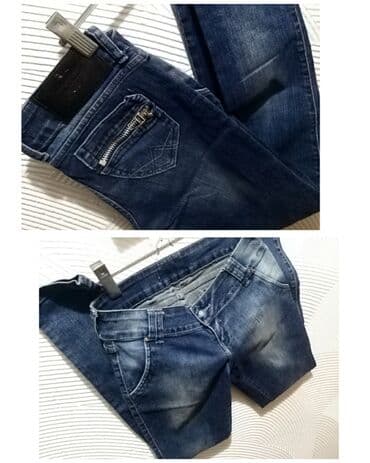 lanene pantalone lidl: 29, 38, Teksas, Normalan struk, Skinny — 4