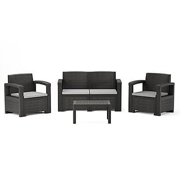 polovne ugaone garniture nis: Baštenska garnitura Dakota 2 grafit 905704 Šifra proizvoda: 90 — 1
