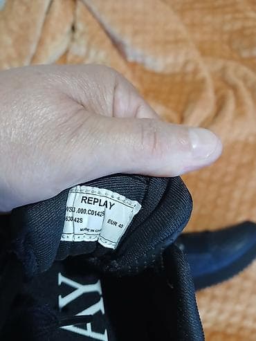 stradivarius obuca zenska: ORIGINAL Replay ženske patike – crne, platforma - Model: Replay — 7