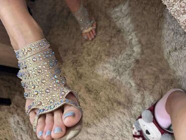 mokasine u boji: Sandals, 38 — 5