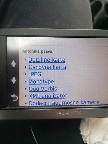 Auto elektronika: Garmin auto GPS navigacija - Brend/model: Garmin (serija sa velikim — 4