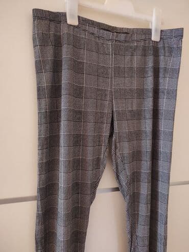 kompleti prsluk i pantalone: 3XL (EU 46), bоја - Siva, Karirani — 2