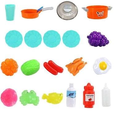 Kids' Kitchens: DEČIJA KUHINJA SOUNDS LED WATER WITH STEAM GENERATOR BLUE – 42 — 4