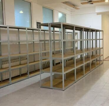 velike police: METALNE STALAŽNE POLICE POLICA METAL-MEDIJAPAN. Visina 180cm, širina — 4