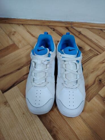Nike patike – bele sa plavim detaljima br. 40 - Model: niskoprofilne na lalafo.rs Nike patike – bele sa plavim detaljima br. 40 - Model: niskoprofilne