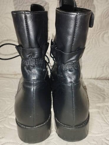 bež čizme od brušene kože: Ankle boots, 39 — 3