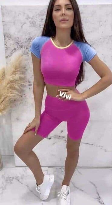 karirani kompleti zenski: Komplet 1700din️️ — 1