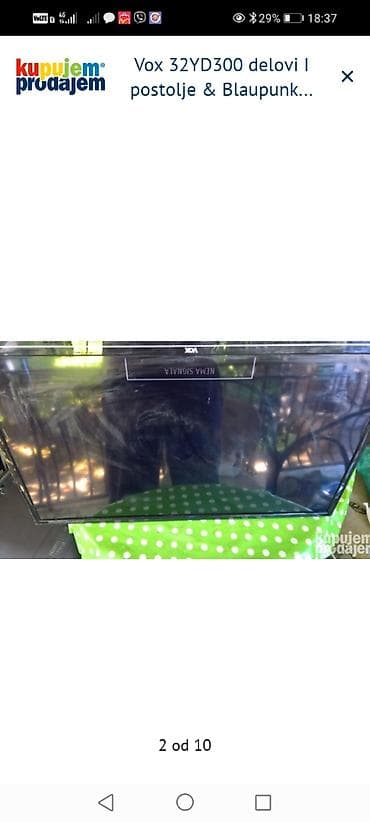 ugradna rerna na gas: Vox 32YD300 – delovi i postolja + postolje za Blaupunkt 32" Dostupne — 3