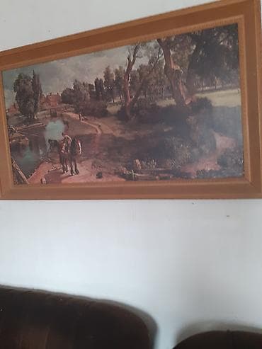 All for country house and garden: Velika zidna slika – pejzaž sa rekom i seoskim prizorom - Motiv — 2