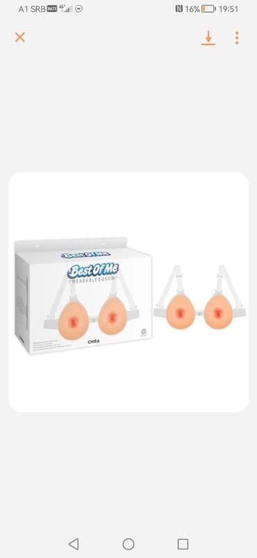 Adult goods: CN- Uz naše Vestacke grudi Wereable Bosom koje se nose kao grudnjak — 1