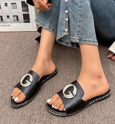 svecane haljine bele: Fashion slippers, 41 — 10