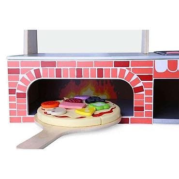 kuhinje za decu kidcraft: DRVENA PEĆNICA ZA PIZZU – ECO TOYS Šifra proizvoda: Komplet drvene — 5