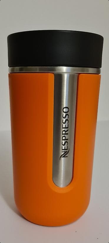 Knives: ★ Nespresso Travel Mug Medium, Mandarin Orange LIMITED EDITION — 1