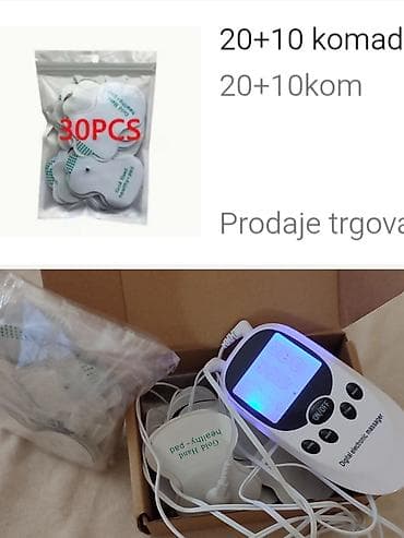 Digitalni elektronski masažer (TENS/EMS tip) sa LED ekranom - Ručni na lalafo.rs Digitalni elektronski masažer (TENS/EMS tip) sa LED ekranom - Ručni