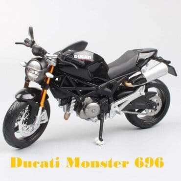 tomas voz igracka: Cena 1700 din 1:12 Scale Ducati Monster 696 vozilo liveni motocikli — 1