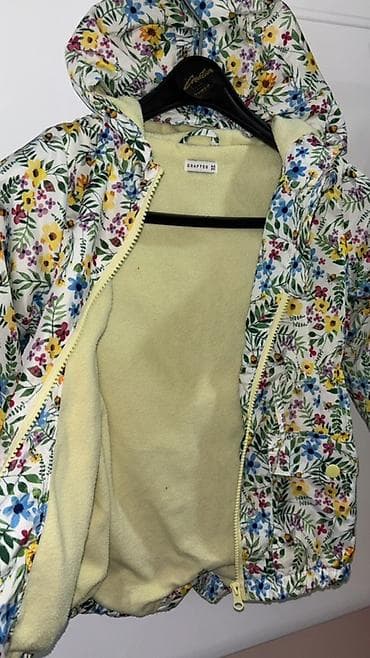 jakne rasprodaja: Dečja jakna sa kapuljačom – Crafted, veličina 4-5godine - Štampani — 2