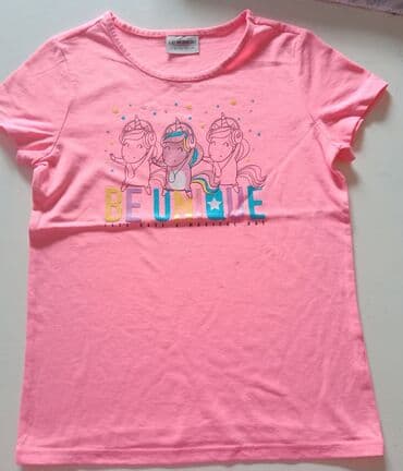 prsluk cena: Round neck, Short sleeve, 122-128 — 1