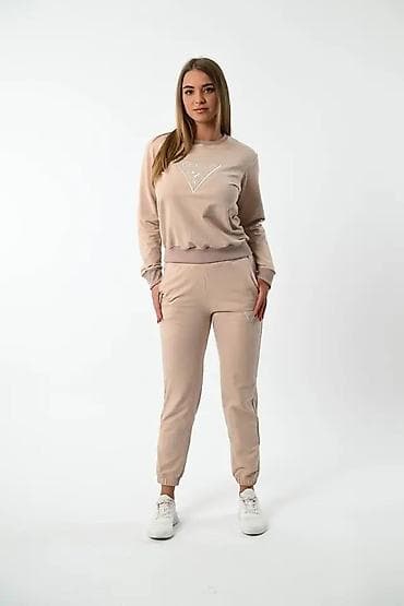 nike tn 3 plus: Ženski komplet trenerke – duks + donji deo - Model: jednobojni — 5