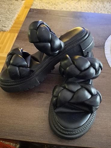 Patike: Ženske sandale Unica – crne oba para po jednoj ceni pojedinacno je — 2